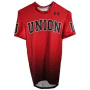Union College Wrestling Singlet Top Sz Small Compression Shirt Red Owls Shirt