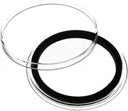 (20) Air-tite 40mm Black Ring Coin Holder Capsules for American Silver Eagles & 1oz China Silver Panda Sterling
