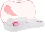 SHERCHPRY Set Cleansing Brush Face Wash Gentle Face Cleanser Tool Facial Pore Cleaner Daily Exfoliating Cleaning Brush Electric Face Brush Face Cleaner Plastic Rosy