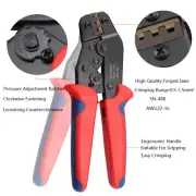 SN-48B Pin Crimping Tool Wire Cable Crimper Pliers Terminal Connector AWG22-16