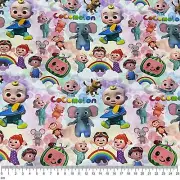 LC2645 Cocomelon Nursey Woven Cotton