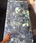 Labradorite Dining Table – Unique Iridescent Gemstone Furniture for Elegant tile