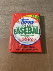1982 TOPPS BASEBALL WAX PACK - UNOPENED - Possible Ripken, Rose, Ryan - 15 cards