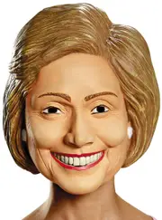 Hillary Clinton Adults Deluxe Latex Costume Mask