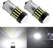 BlyilyB 12-24V 1156 BA15S P21W 7506 LED Light Bulbs 6000K White Color Replacement For Backup Reverse Tail Light Bulbs