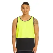 KINCROME Hi Vis Safety Singlet - Blue / Yellow