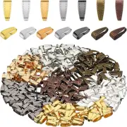 350 Pieces Pendant Clasp Connectors Bails for Necklace 7-Color Jewelry Making Sn