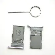 2 Pieces Purple Single SIM Tray Replacement for Samsung Galaxy S22 5G SM-S901B with SIM Eject Tool