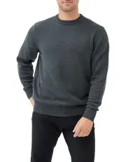 [Rodd & Gunn] Gunn Crew Knit in Charcoal