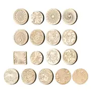 Time Theme Wax Seal Stamp Head for Seal Envelope Invitations, Scrapbooking Craft