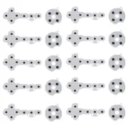 10 PCS Conductive Rubber Contact Pad Button for Xbox 360 Game Handle Game Controller