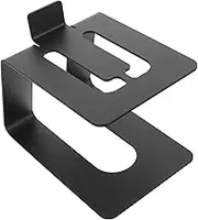 Yardenfun Desktop Speaker Stand for Computer Height Sturdy Speaker Riser for Home Office Use Elevates Compact Design for Desk Organization