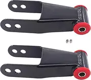 ApplianPar 2 Inch Suspension Rear Lowering Drop Leaf Spring Shackle Kit for Ford F-150 for Chevrolet Silverado 1500 1999-2019 for GMC Sierra C1500 C2500 K1500 K2500 for Suburban
