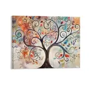 CHUKIWIS Tree of Life Canvas Wall Art Abstract Natural Scenery Pictures Paint...