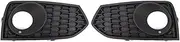 2X Front Bumper Fog Light Lamp Grilles Grill Compatible For BMW F22 F23 2012 2013-2019 Honeycomb Car Accessories 51118055320 5111805531(Matte black-Pair)