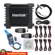 1008C 8-CH Hantek Oscilloscope+CC-65 Clamp+2 HT-201 Oscilloscope Attenuators