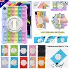 For Samsung Galaxy Tab A9 Plus/S9 FE Tablet Kids Soft Silicone Case Cover Strap