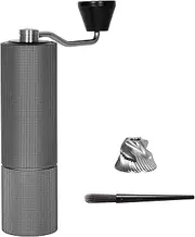 Manual Coffee Grinder with Adjustable Coarseness, Capacity 30g with Stainless Steel Conical Burr, Pour Over Coffee for Office Home Traveling Camping