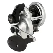 Penn Fathom II 25NLD Silver/Black Lever Drag Overhead Fishing Reel - Free AU Exp