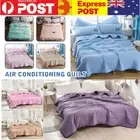 Summer Cooling Blankets Smooth Air Condition Comfortable Lightweight Thin Quilt
