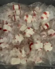 Peppermint Puffs- Soft Peppermint Candy - BULK CANDY- HALF POUND BAG