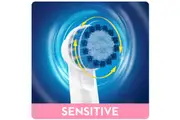 Genuine Oral-B Sensitive Clean Replacement Heads - Twin Pack (2 Brushes total) Free Postage