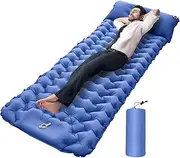 Inflatable Sleeping Pad for Camping,Traveling Sleep Mat | Self-Inflating Airbed Mattress Lightweight Portable for Camping Outdoor Travel Hiking Tent