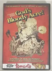 God's Bloody Acre/Tomcats (NEW DVD) Horror Code Red Grindhouse Cult Film OOP