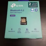 TP-Link Bluetooth 5.3 Nano USB Adapter, Bluetooth5.0/5.3 Dongle Receive UB500
