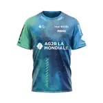 騎行服 DECATHLON AG2R LA MONDIALE TEAM 服裝T恤戶外運動比賽男新款夏季女兒童3D2145