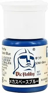 Vic Hobby VICSA016 Water-Based Acrylic Paint, Mecha Space Blue, 0.4 fl oz (12 ml), Model Paint
