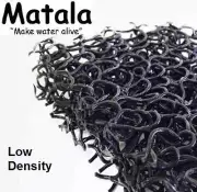 Black Matala 4-Pack Pond Filter Mat - 19"x24" - Low Density Media Pad -koi pond