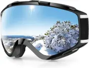 Findway Ski Goggles OTG - Over Glasses Snow/Snowboard Goggles for Men, Women