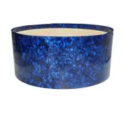 6x55'' Drum Wrap 0.46mm Pearl Blue Sheet For 5.5'' 6'' Snare Drum