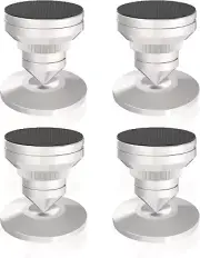 Stainless Steel Adjustable Speaker Spike Isolation Feet Subwoofer Floor Protecto