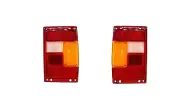 Land Rover Range Classic 87-95 LH and RH Rear Light Lens Set RTC5989 RTC5990 (for: Land Rover)