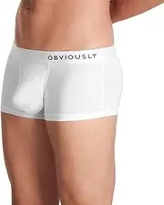 [Obviously] Mens White PrimeMan AnatoMAX Trunk - Small
