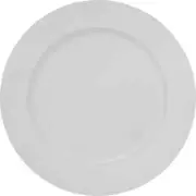 Oneida F9010000139 Buffalo Cream White Ware 9" Porcelain Plate - 2 Doz