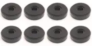 8pcs 40mm Amplifier Speaker HiFi Audio Equipment Isolation Feet mats Pad (Black)