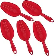 EXHUMKY 5pcs Ice Scoop Versatile Sugar and Protein Jar Spoon for Home Kitchen Buffet and Tea Serving Design for Efficient Food Handling