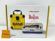 Crosley The Beatles Bluetooth Ltd. Ed 3" Turntable Player w/ Carrying Case NEW