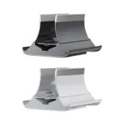 Space Saving Vertical Desk Stand Foldable Laptop Notebook Holder for Under 35mm