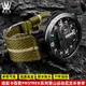適配卡西歐PROTREK系列PRG600 PRG650 PRW-6600尼龍帆布手錶帶24m