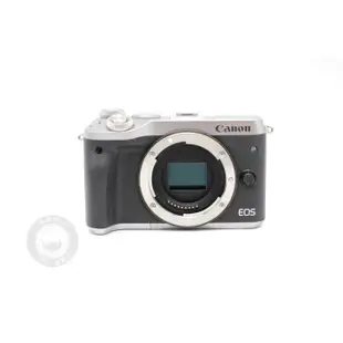 【高雄橙市3C】Canon EOS M6 + EF-M 15-45MM APS-C 銀色 二手相機#85086