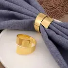 Chinese-style Napkin Ring Textured Elegant Irregular Shape Rings for Parties