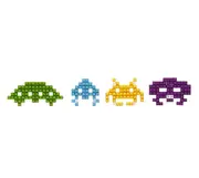 Nanoblock - Space Invaders - Invaders