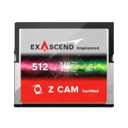Z Cam Exascend CFast 2.0 512GB Memory Card