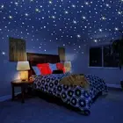 Glow in the Dark Stars for Ceiling or Wall Stickers - Glowing Wall Decals Sticke