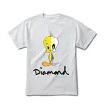 DIAMOND TWEETY X-RAY T恤 (白)《JIMI SKATE SHOP》