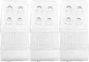 [Generic] 3pcs Women Ladies Soft Comfortable Back Bra 2 Hooks Band Extension Strap Extender ﻿